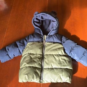 Baby GAP 6-12 month winter coat.